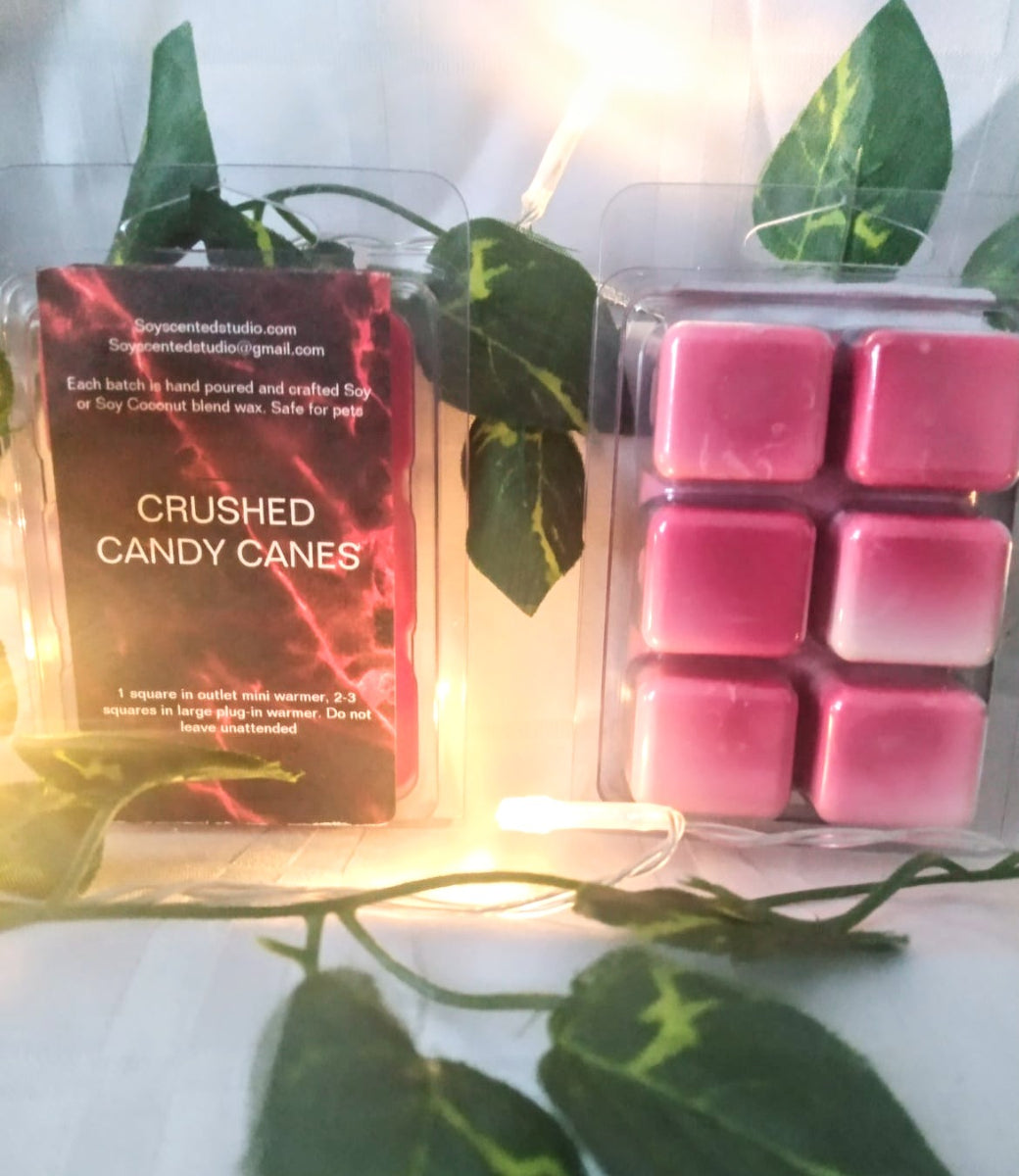 Broken Crushed Candy Canes Scented Soy Wax Melts