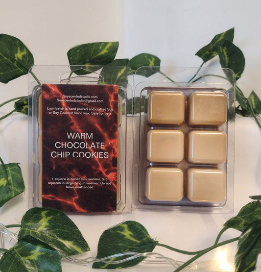 Broken Warm Chocolate Chip Cookies Scented Soy Wax Melts