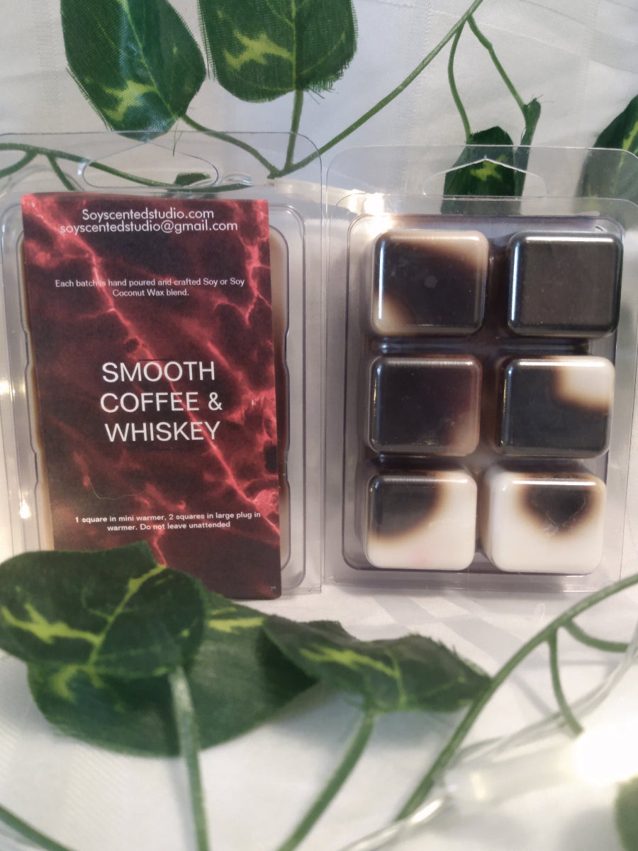 Smooth Coffee & Whiskey Soy Scented Wax Melts