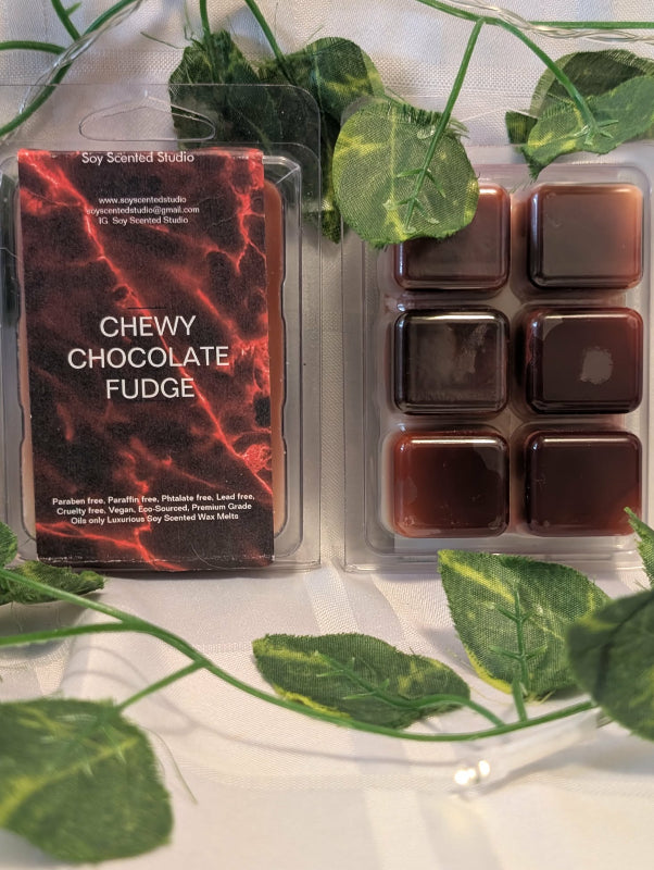 Chewy Chocolate Fudge Scented Soy Wax Melts