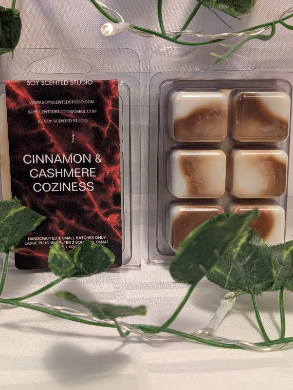 Cinnamon and Cashmere Coziness Scented Soy Wax Melts
