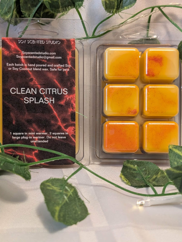 Clean Citrus Splash Scented Soy Wax Melts