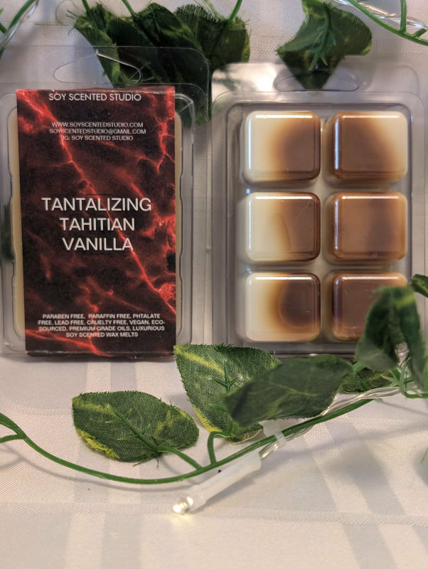 Tantalizing Tahitian Vanilla Scented Soy Wax Melts