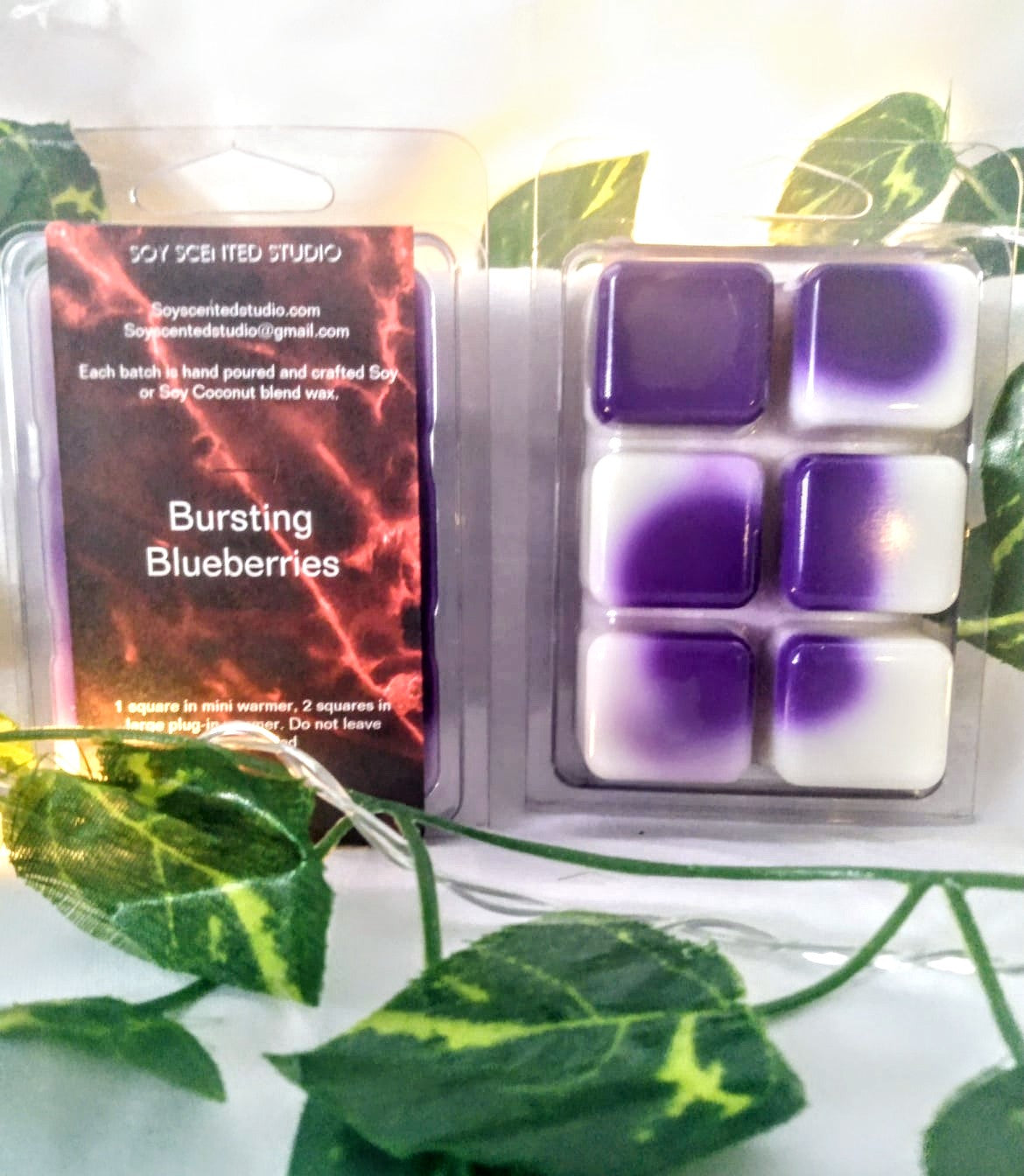 Clearance Bursting Blueberries Soy Scented Wax Melts