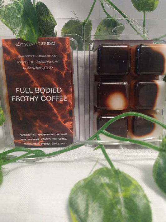 Full Bodied Frothy Coffee Scented Soy Wax Melts