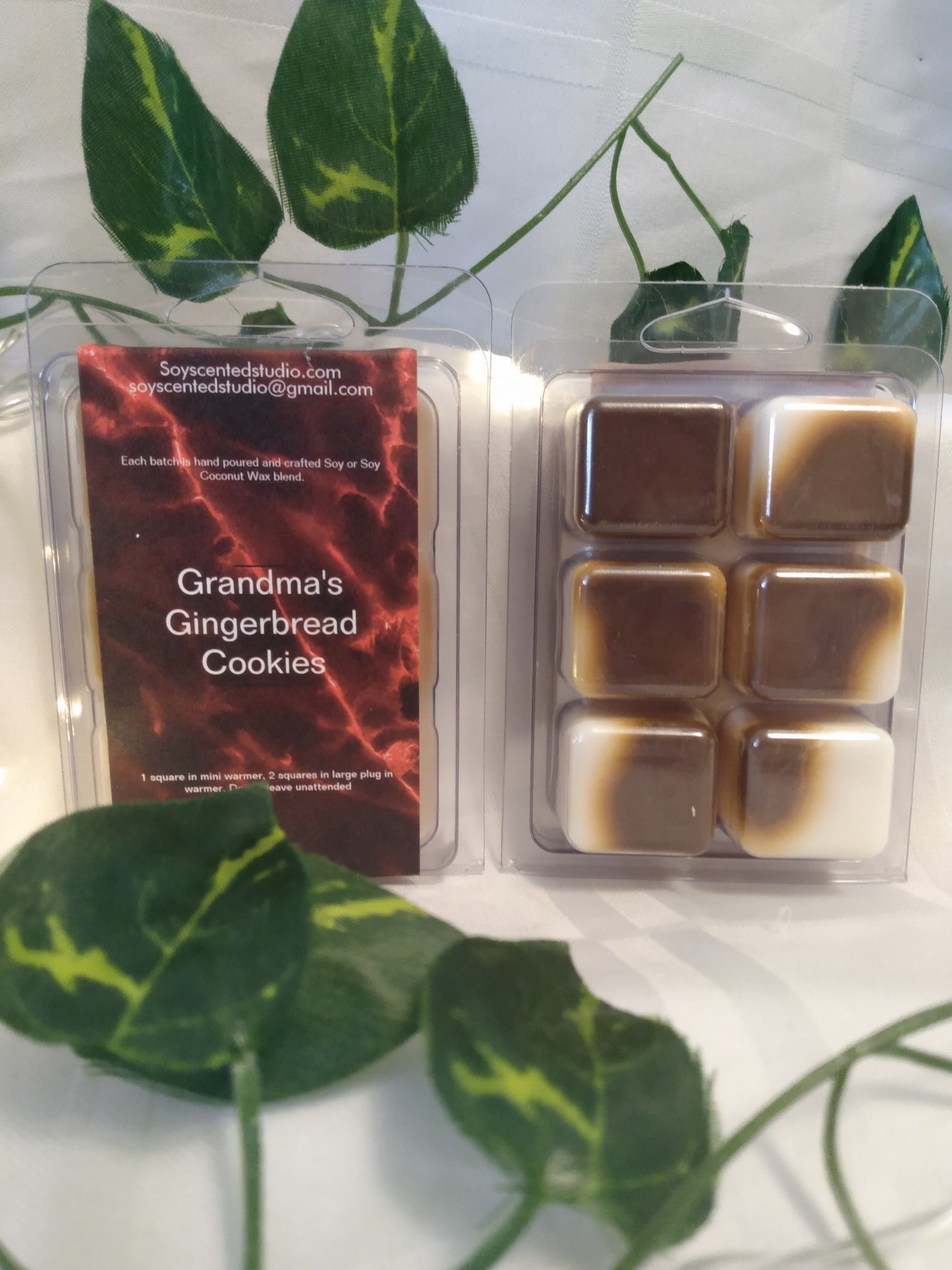 Clearance Grandmas' Gingerbread Cookies Soy Scented Wax Melts