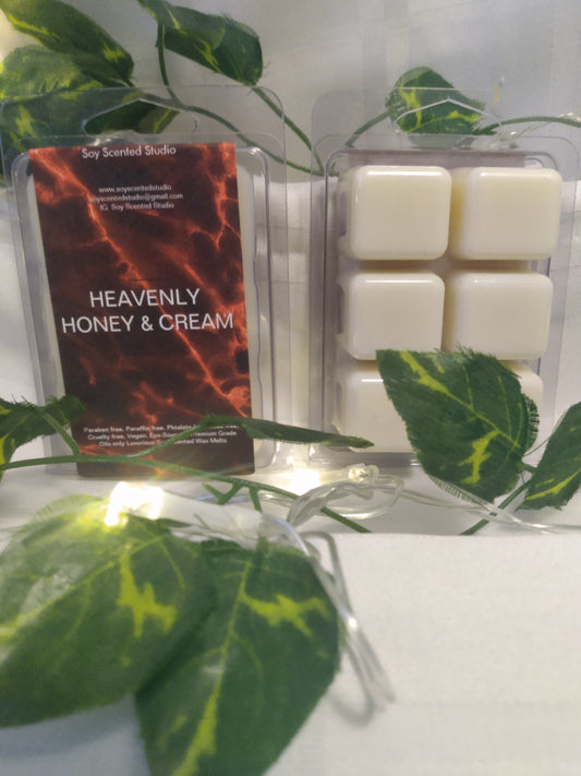 Heavenly Honey and Cream Scented Soy Wax Melts