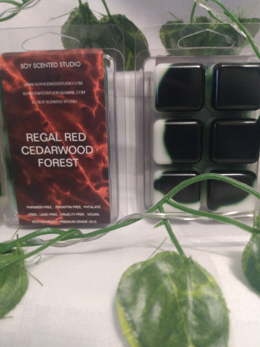Regal Red Cedarwood Forest scented Wax Melts 