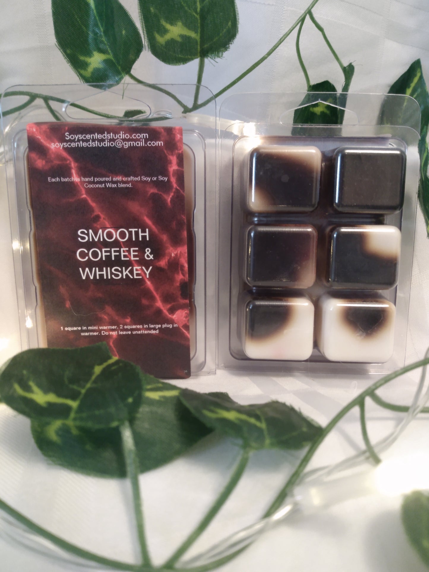 Clearance Smooth Coffee & Whiskey Soy Scented Wax Melts