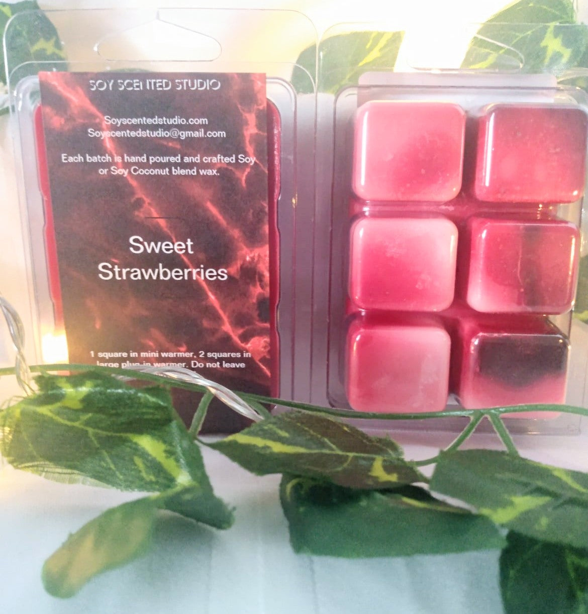 Sweet Strawberries Soy Scented Wax Melts