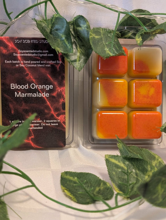 Blood Orange Marmalade Scented Soy Wax Melt