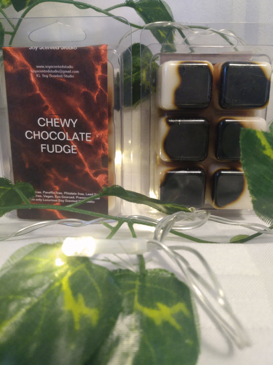 Chewy Chocolate Fudge Scented Soy Wax Melts