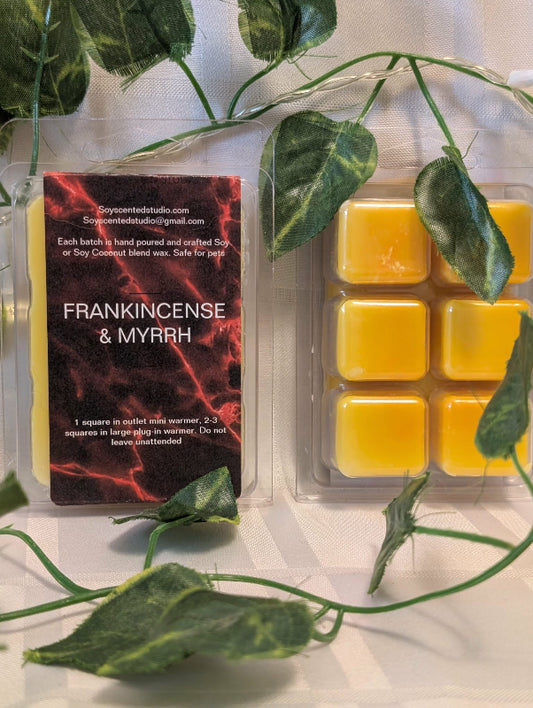 Frankincense & Myrrh Scented Soy Wax Melts