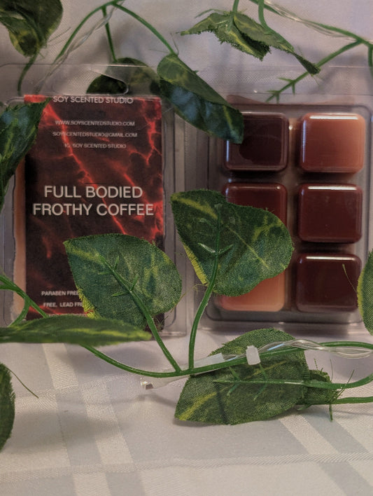 Full Bodied Frothy Coffee Scented Soy Wax Melts