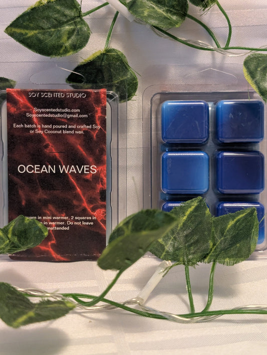 Ocean Waves Soy Scented Wax Melts