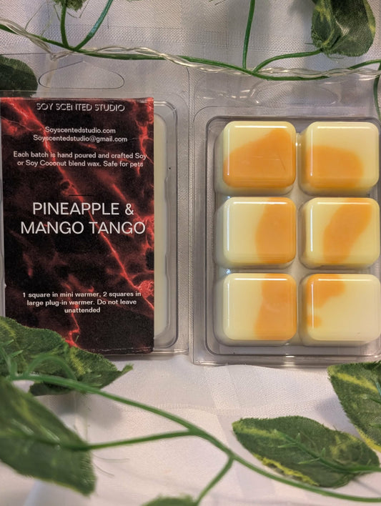 Pineapple and Mango Tango Scented Soy Wax Melts