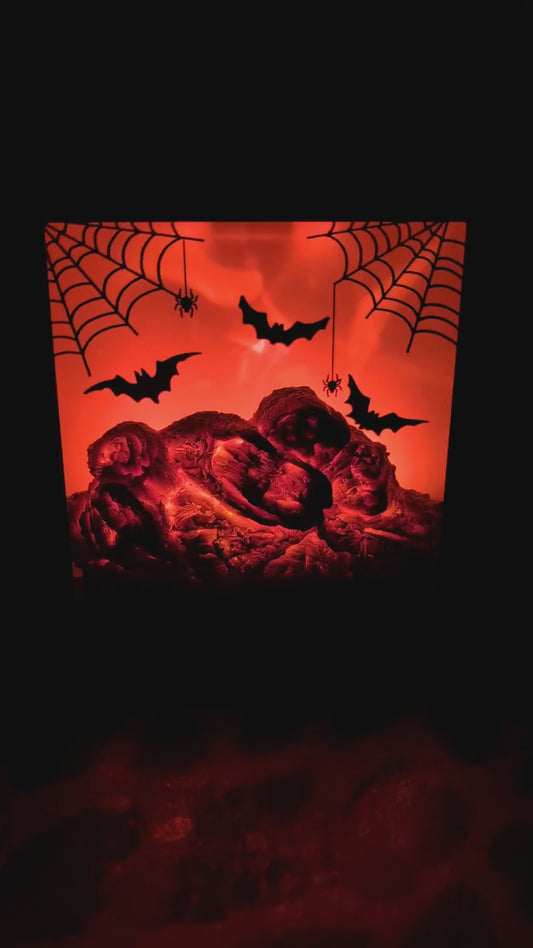 Dancing Flames of fire Large Plug in Wax Melters