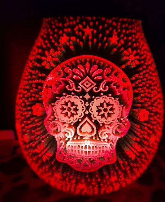 Dia De Los Muertos Large Plug in Wax Melter