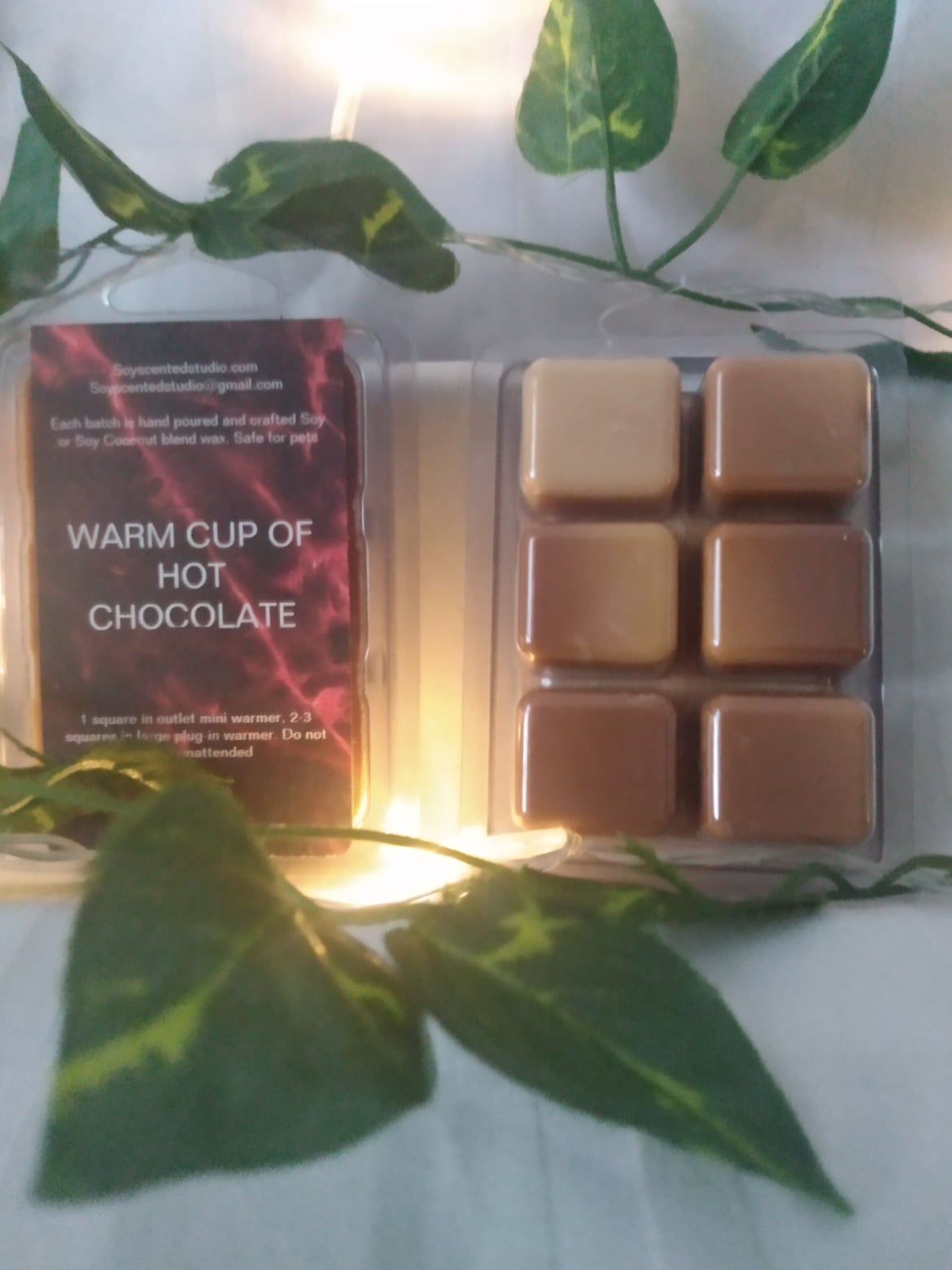 Clearance Warm Cup of Hot Chocolate Scented Soy Wax Melts