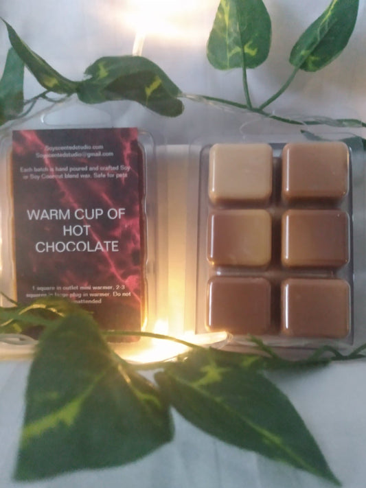 Clearance Warm Cup of Hot Chocolate Scented Soy Wax Melts